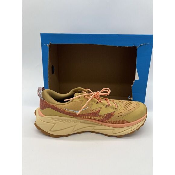 HOKA Skyline Float X Brown Pollen Hiking Shoes 114160-FLX Mens Size 10 - Picture 4 of 9